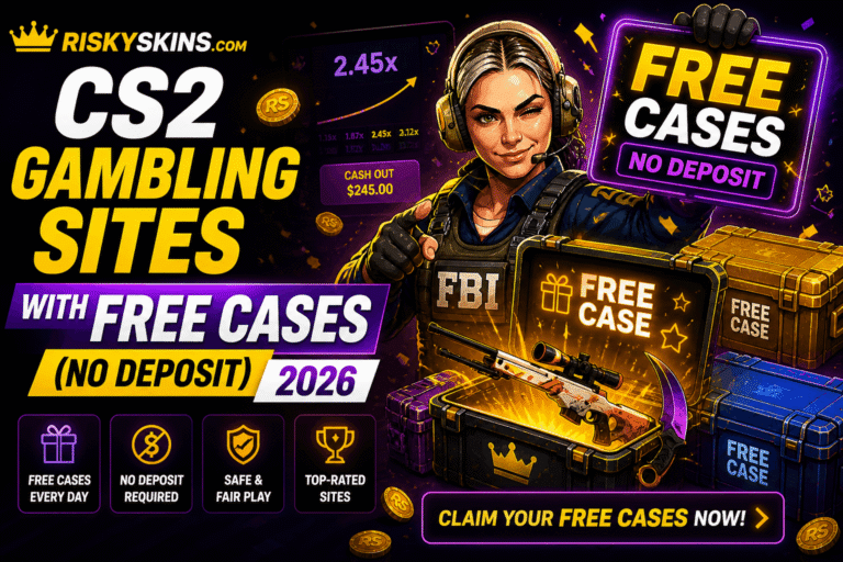 CS2 Gambling Sites with Free Cases (No Deposit) 2026