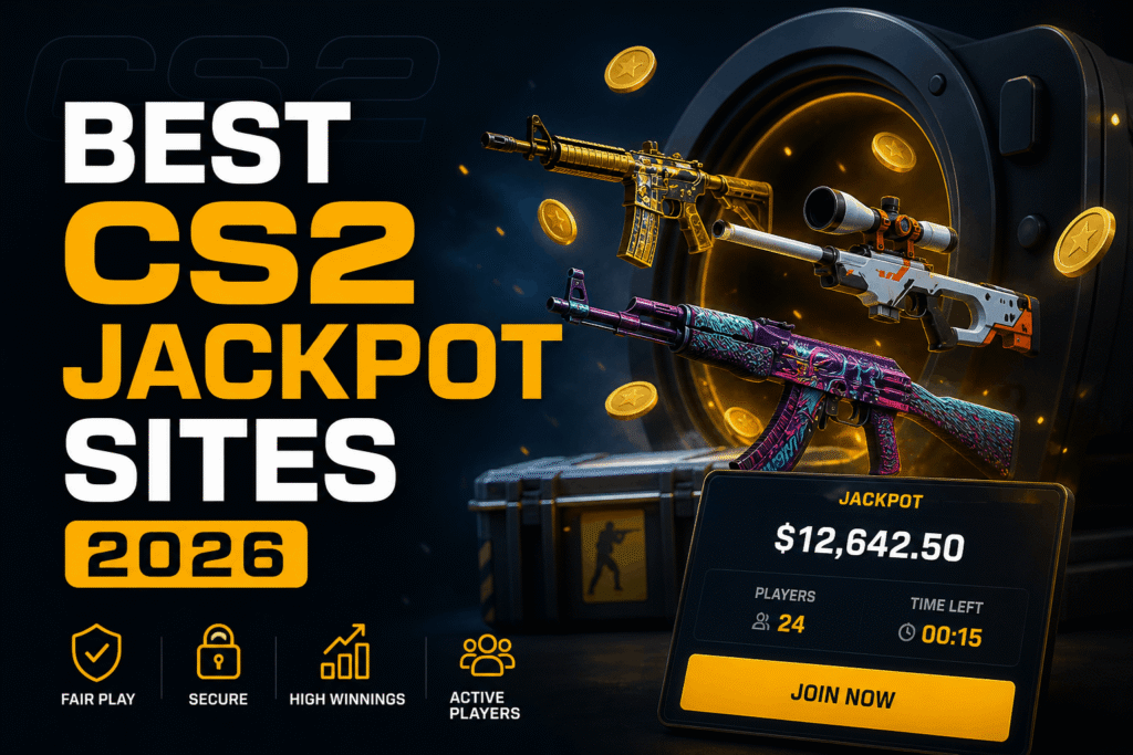 Best CS2 Jackpot Sites 2026