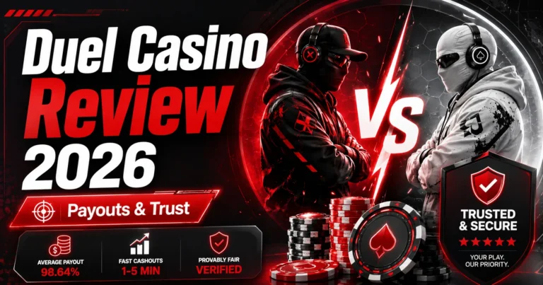 Duel Casino review 2026 with payouts and trust analysis