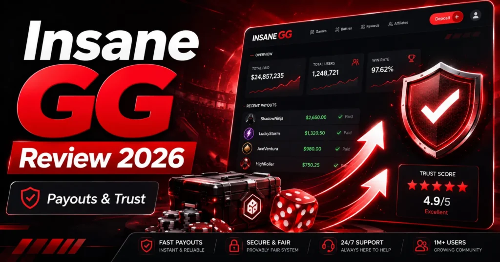Insane GG Review 2026 – Payouts & Trust