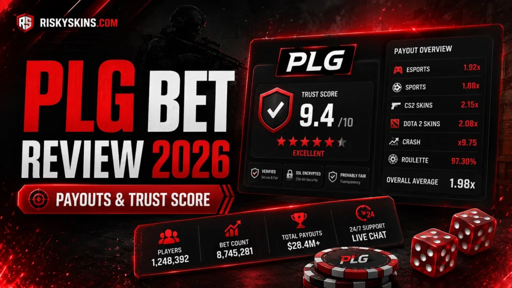 PLG Bet Review 2026 – Payouts & Trust Score
