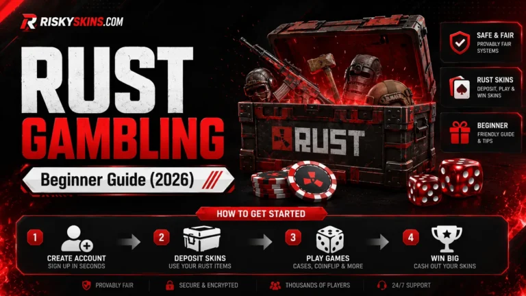 Rust gambling beginner guide with step by step start instructions 2026