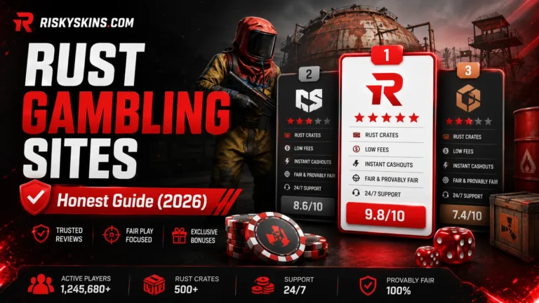 Best Rust gambling sites honest guide with rankings for 2026