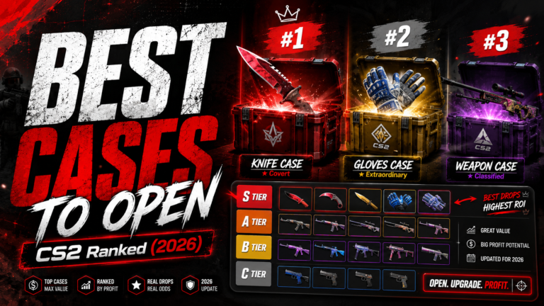 Best Cases to Open CS2 – Ranked (2026)