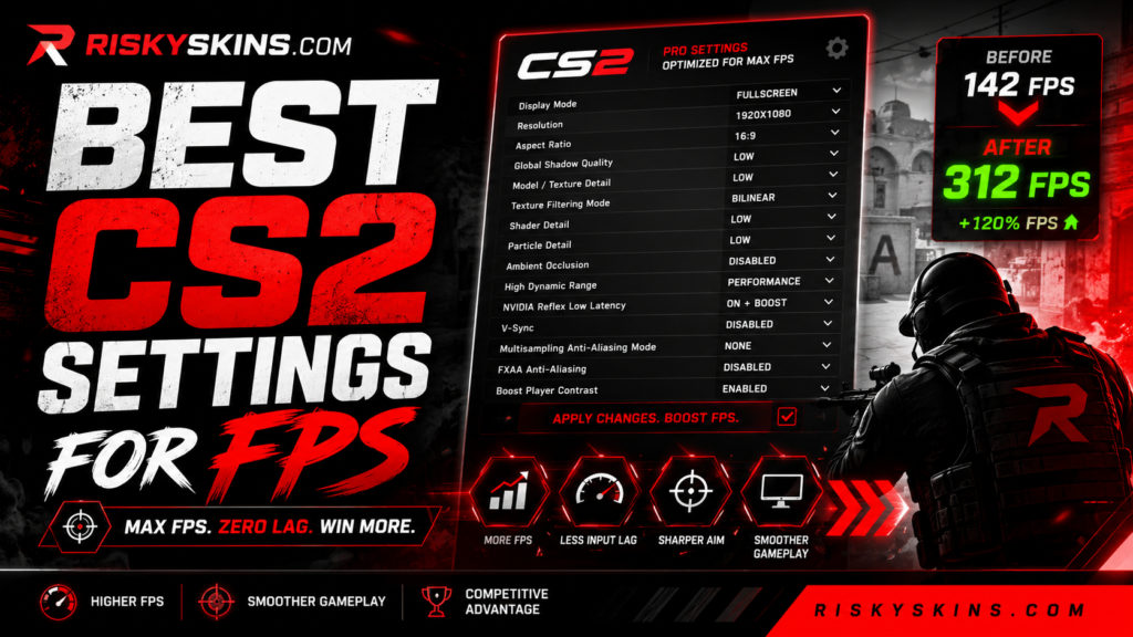Best CS2 Settings for FPS (2026)