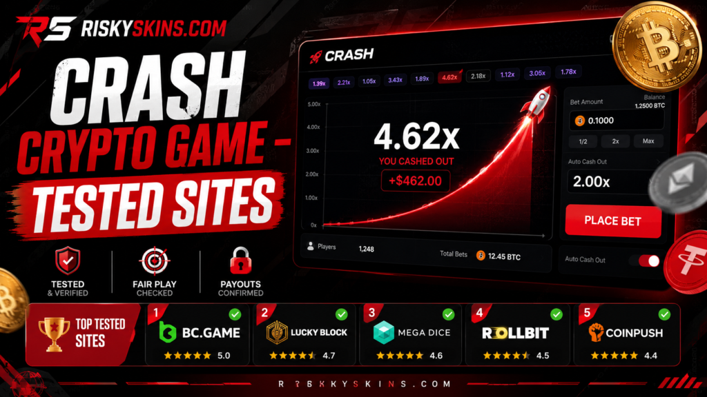 Crash Crypto Game – Tested Sites (2026)