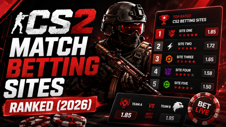 CS2 Match Betting Sites – Ranked (2026)