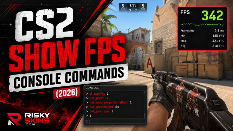 CS2 Show FPS – Console Commands (2026)