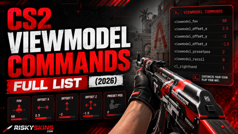 CS2 Viewmodel Commands – Full List (2026)