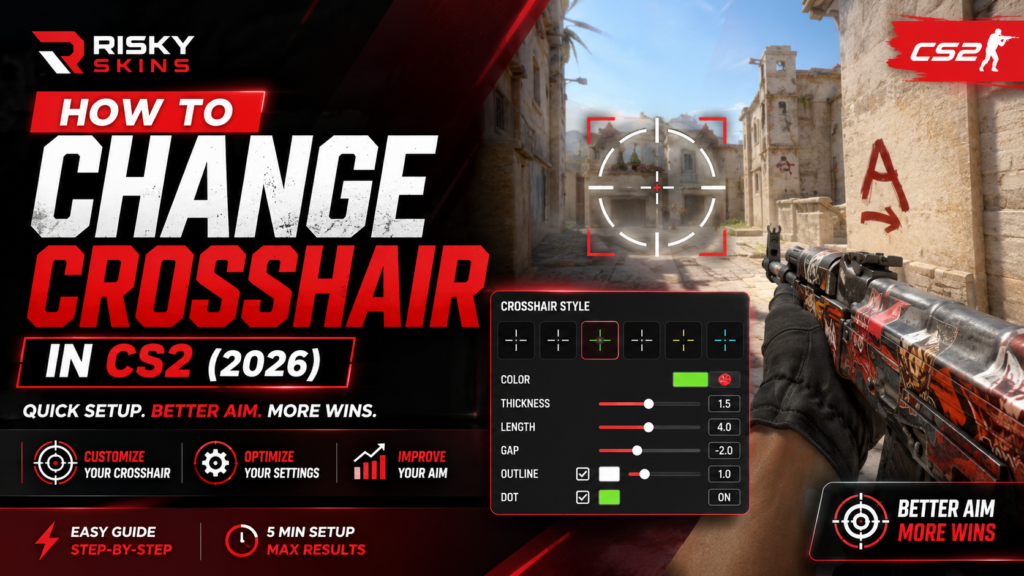 How to Change Crosshair in CS2 (2026)
