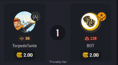 coinflip match on csgoempire.com