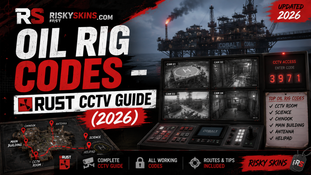 Oil Rig Codes – Rust CCTV Guide (2026)