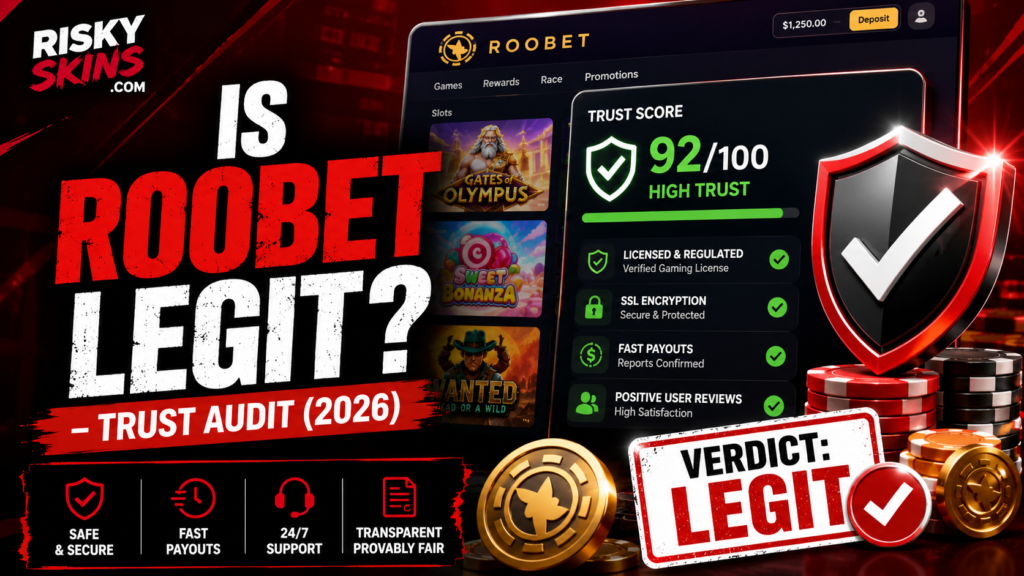 Is Roobet Legit? – Trust Audit (2026)