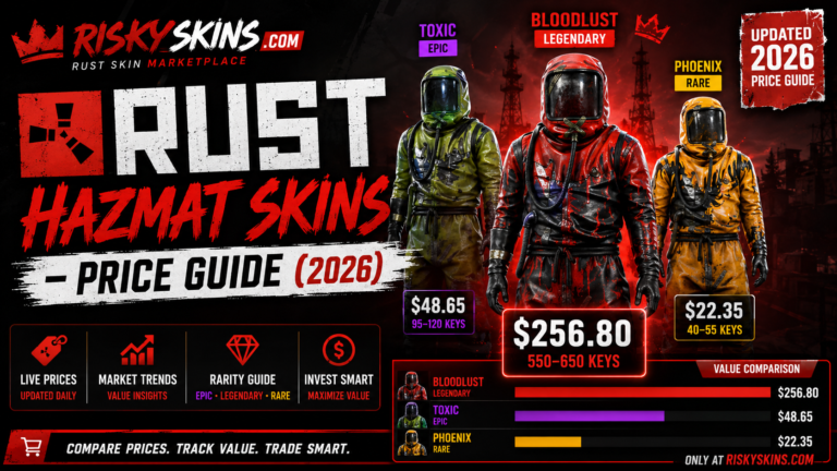 Rust Hazmat Skins – Price Guide (2026)