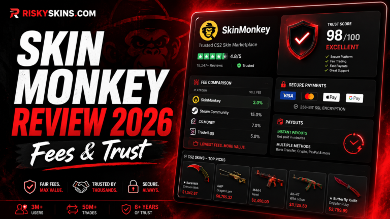 Skin Monkey Review 2026 – Fees & Trust