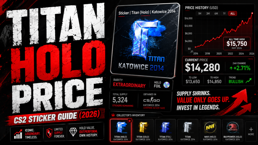 Titan Holo Price – CS2 Sticker Guide (2026)