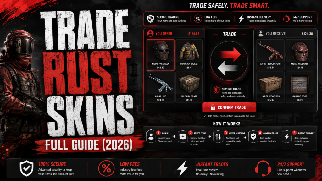 Trade Rust Skins – Full Guide (2026)