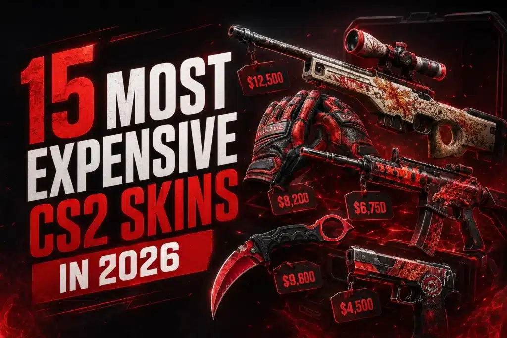 The 15 Most Expensive CS2 Skins in 2026