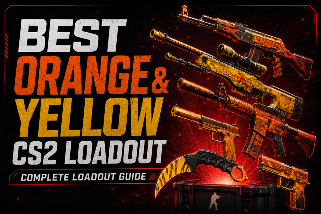 Best Orange, Yellow & Gold CS2 Loadout Guide (2026)