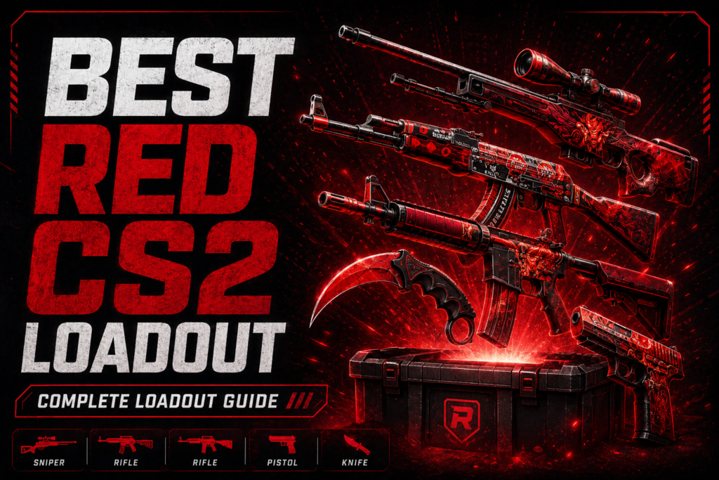 Best Red CS2 Loadout: Complete Guide for T & CT Side (2026)